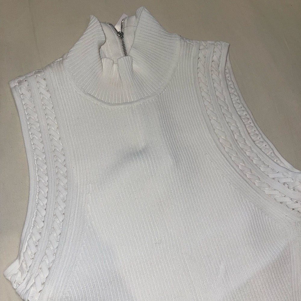 Ribbed turtle neck